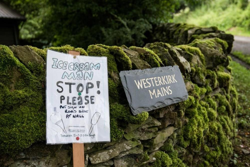 Westerkirk Mains Villa Bentpath ภายนอก รูปภาพ